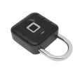 Hængelås m/fingeraftryk og bluetooth 46 mm